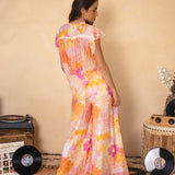 Resort Pant Papaya Rear View