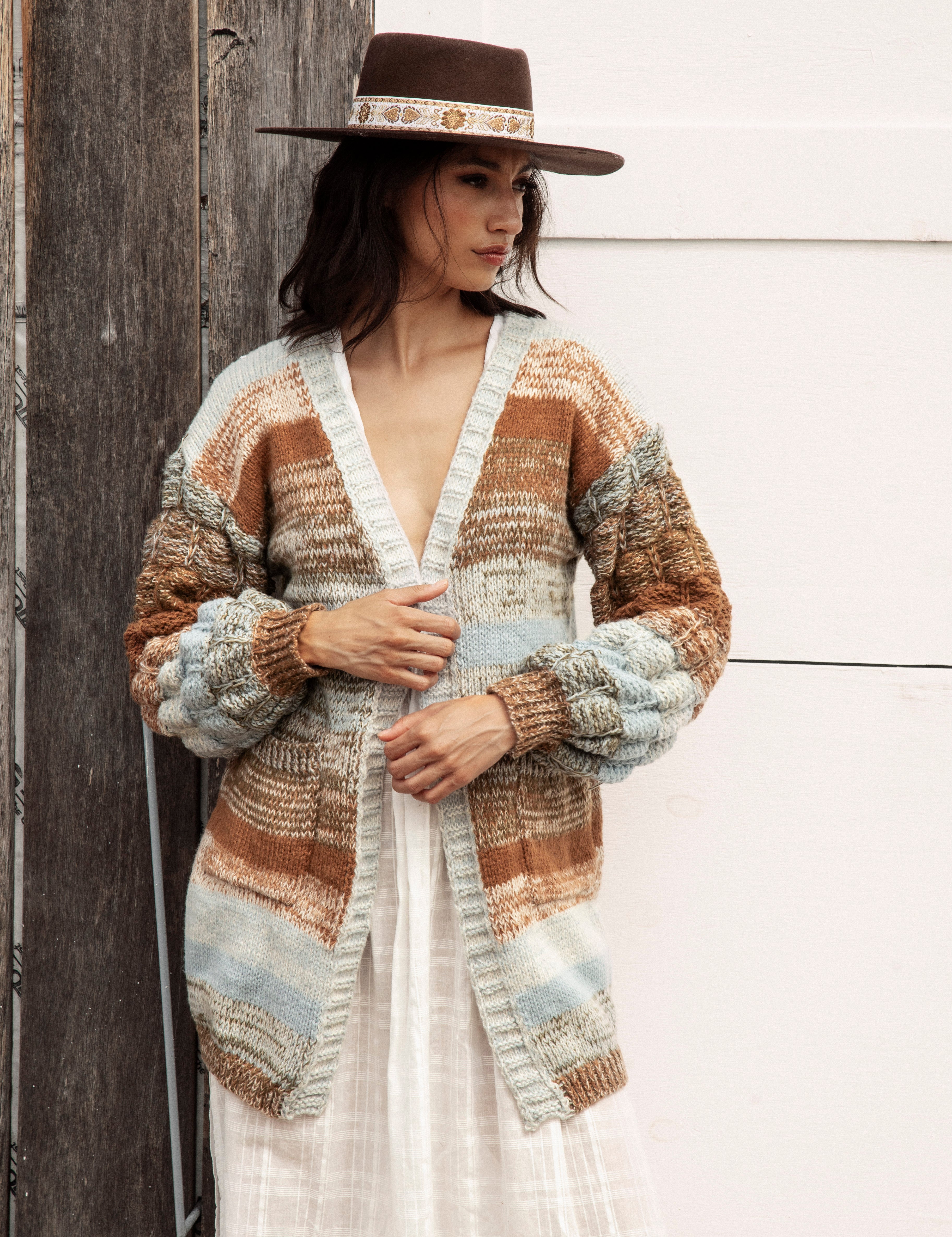 Riverbend Stripe Cardi