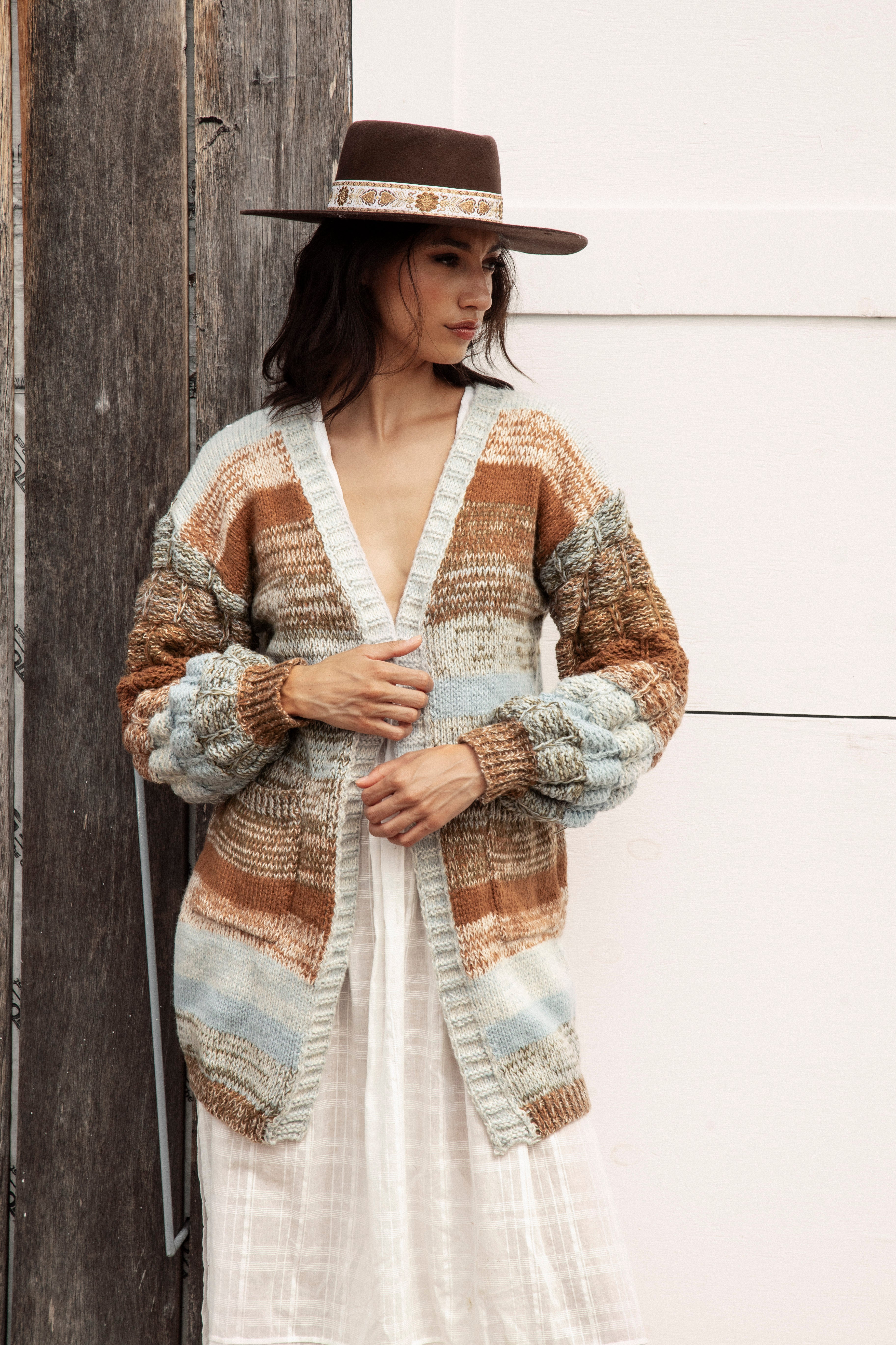 Riverbend Stripe Cardi