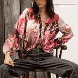 Rosé Blouse - Merlot