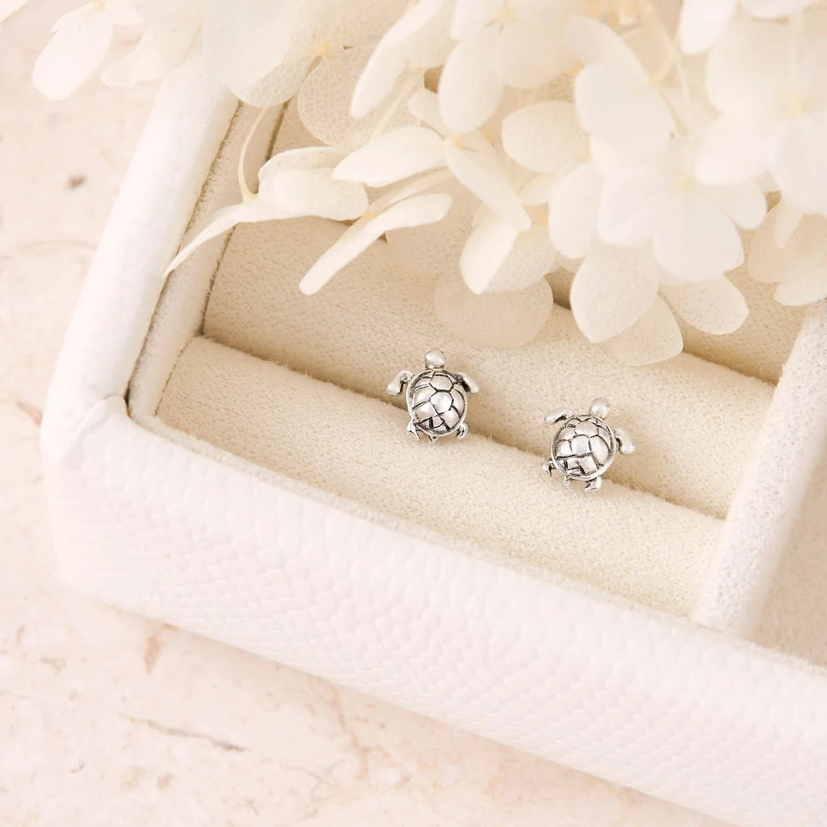 Midsummer Star Great Barrier Reef Turtle Studs