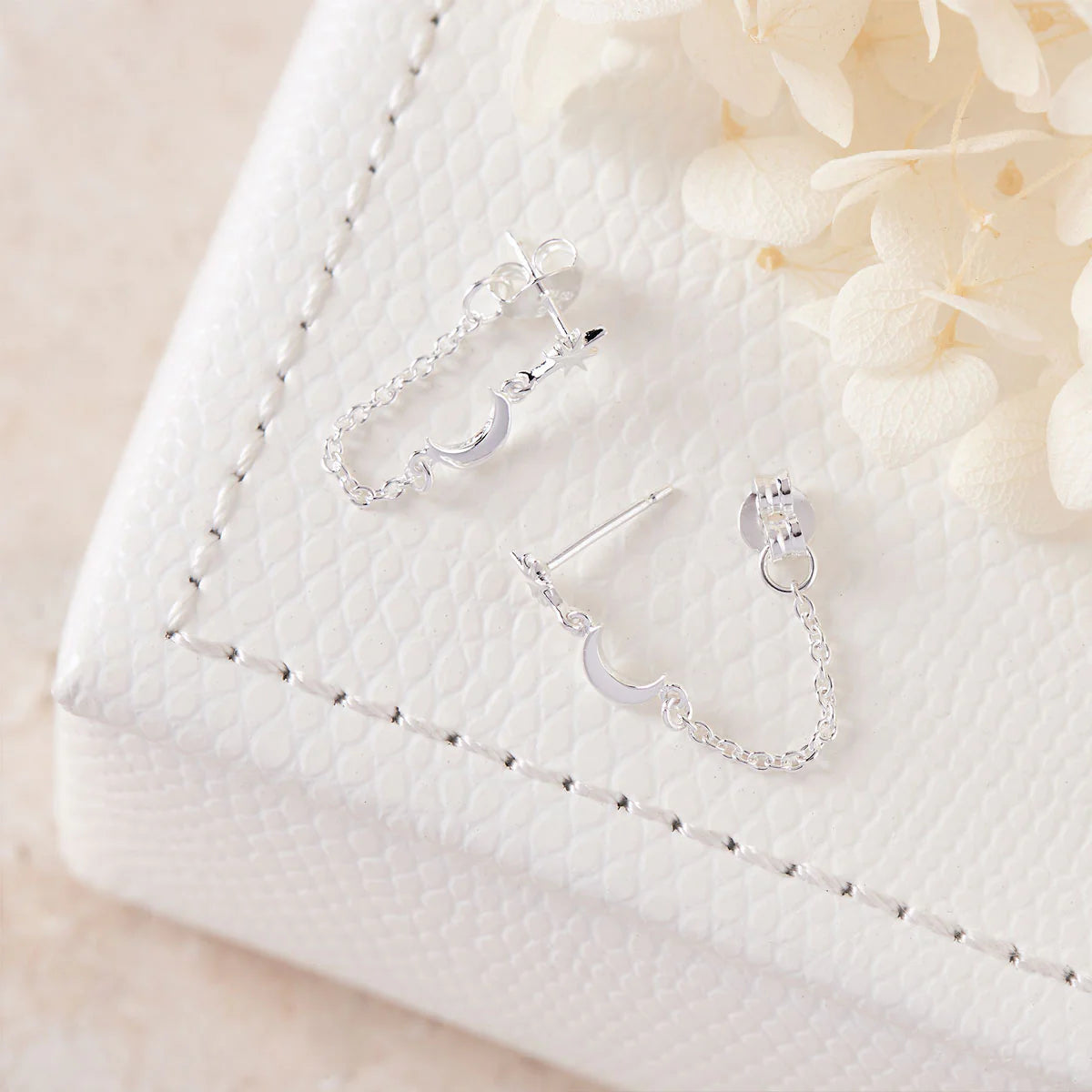 Midsummer Star Fallen Sky Chained Studs