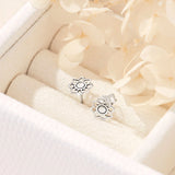 Midsummer Star Mandala Flower Studs