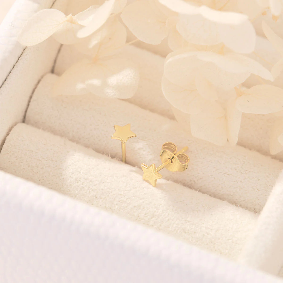 Midsummer Star Gold Astra Star Studs