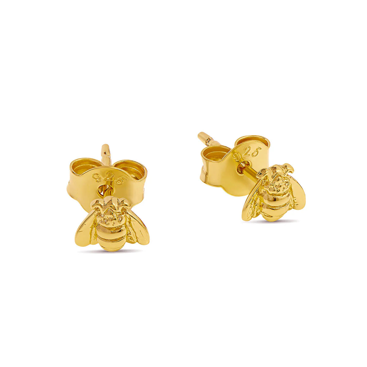 Midsummer Star Gold Tiny Bee Studs