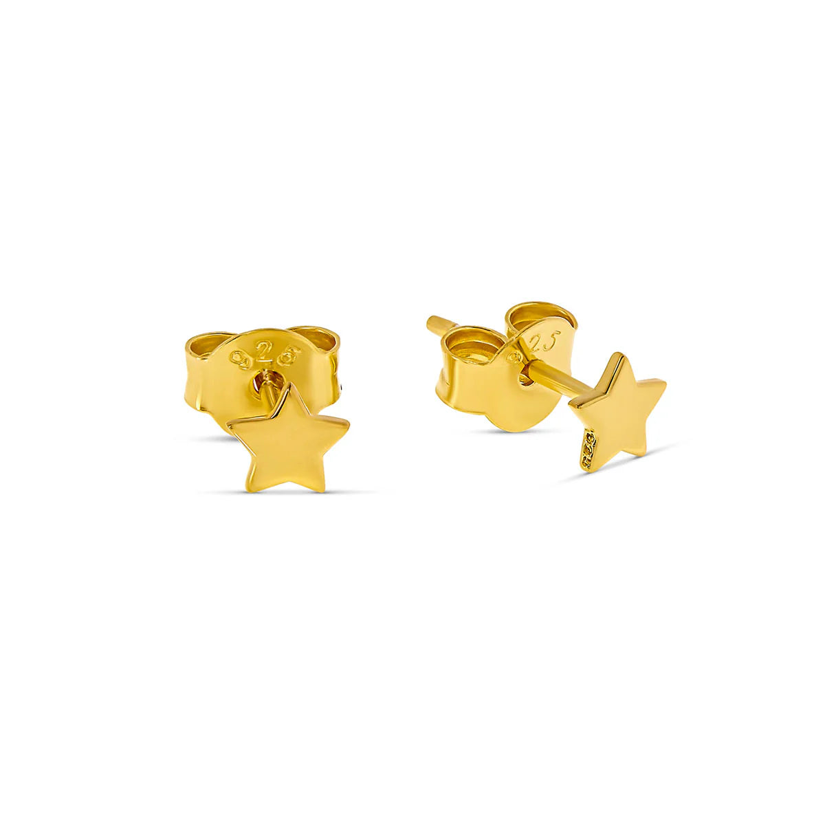 Midsummer Star Gold Astra Star Studs