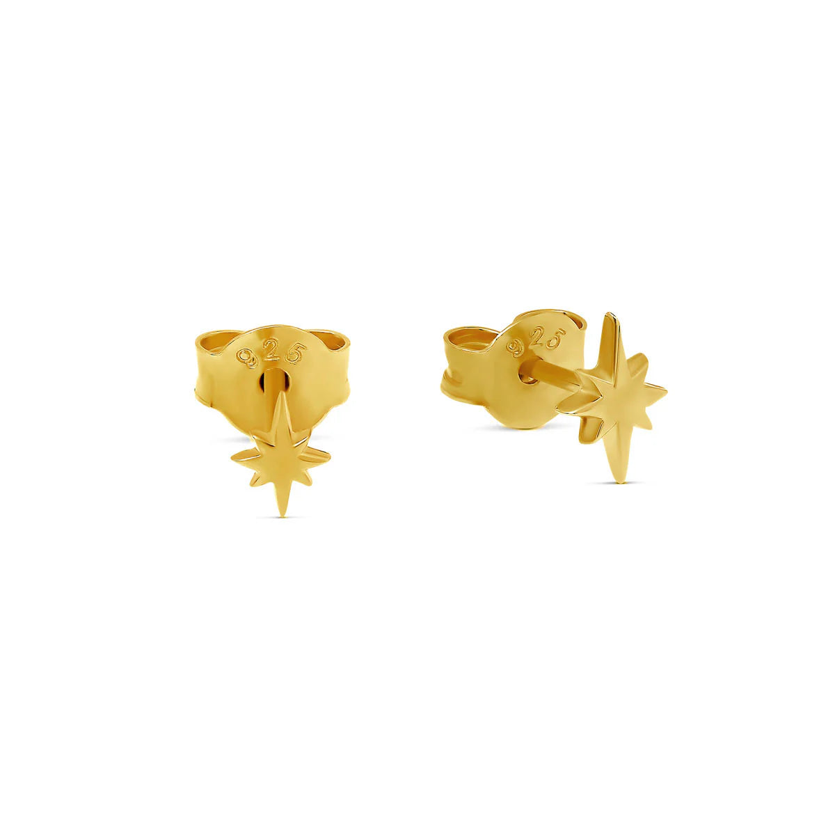 Midsummer Star Gold Celestial Studs