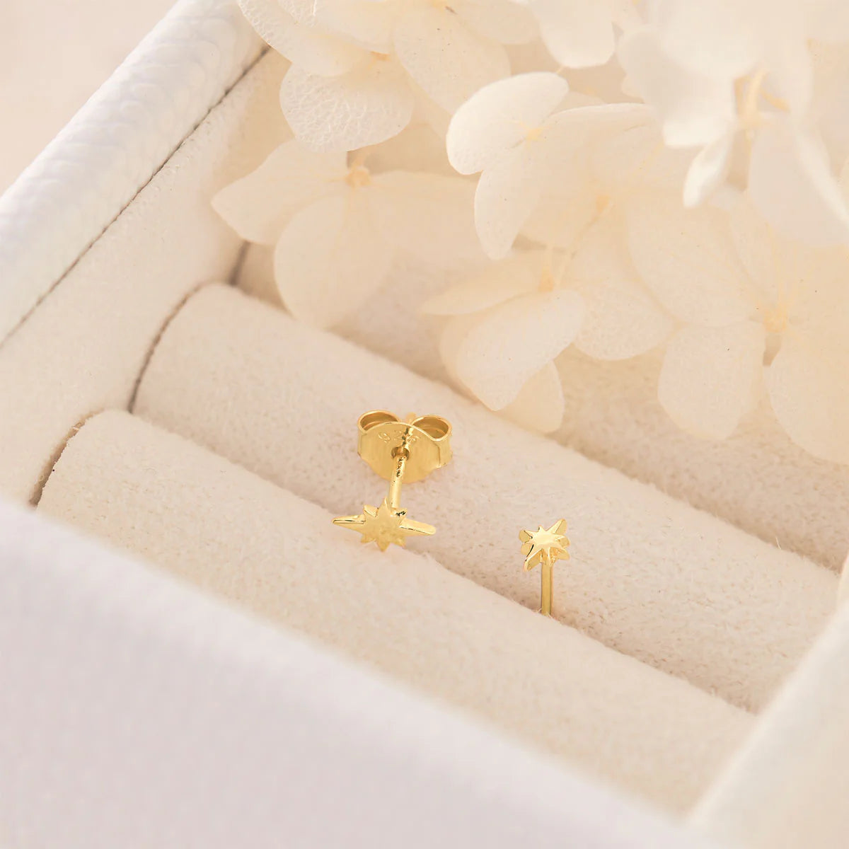 Midsummer Star Gold Celestial Studs