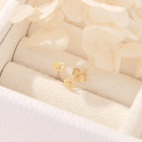 Midsummer Star Gold Tiny Sunflower Studs