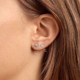 Midsummer Star Tiny Sunflower Studs