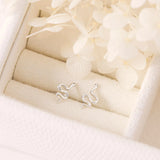Midsummer Star Green Tree Snake Studs