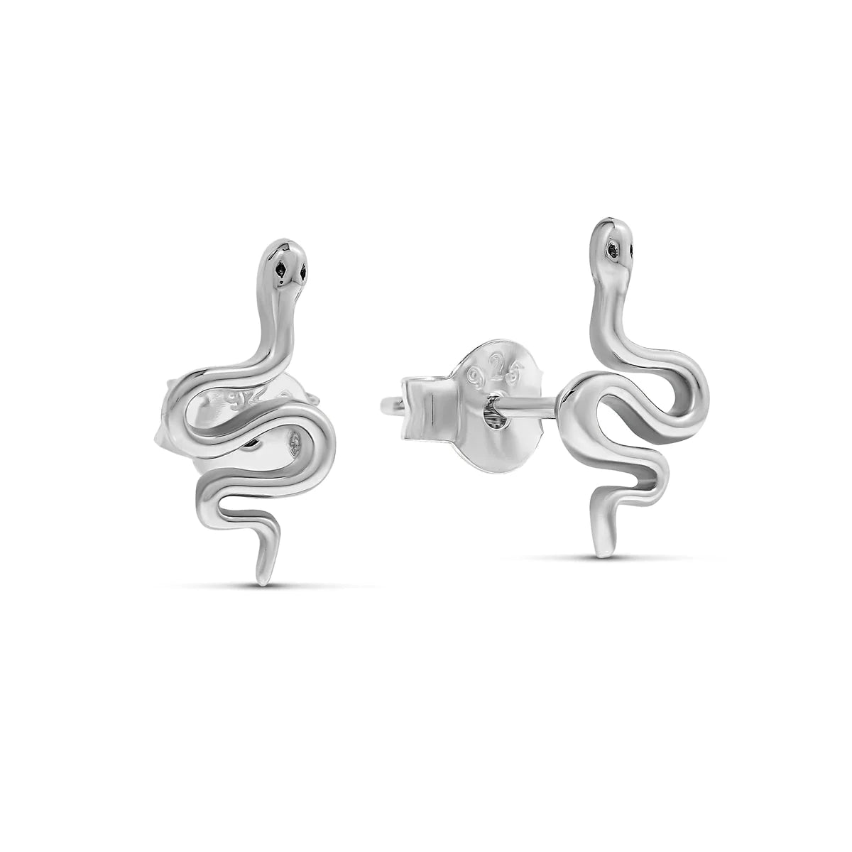 Midsummer Star Green Tree Snake Studs