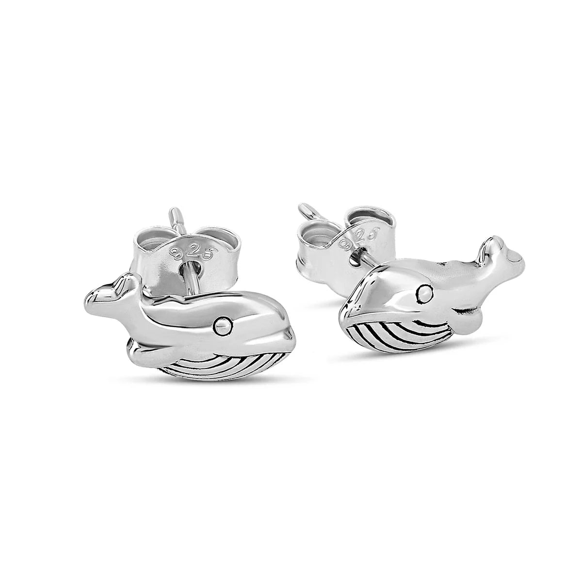 Midsummer Star Blue Whale Studs
