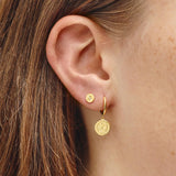 Midsummer Star Delicate Enchanted Light Stud Gold