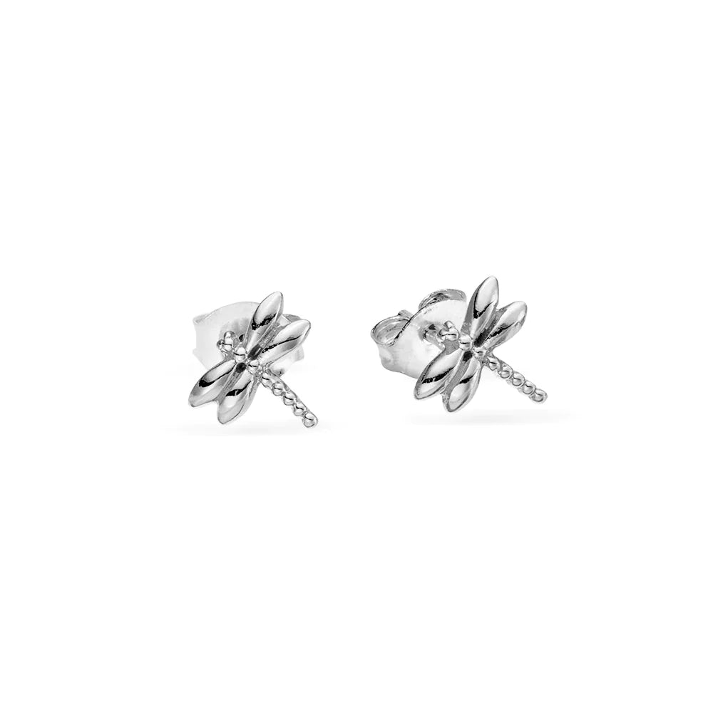 S661 - Tiny Dragonfly Earrings