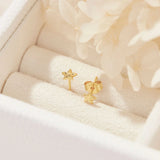 Midsummer Star Tiny Star Studs Gold