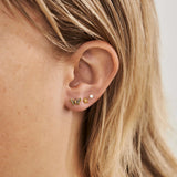 Midsummer Star Butterfly Studs Gold