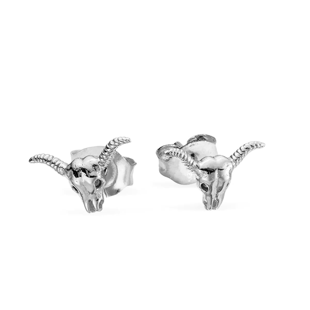 Midsummer Star Rodeo Skull Studs