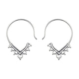 Delicate Henna Hoops