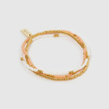 Sunny Bracelet Set - Coral