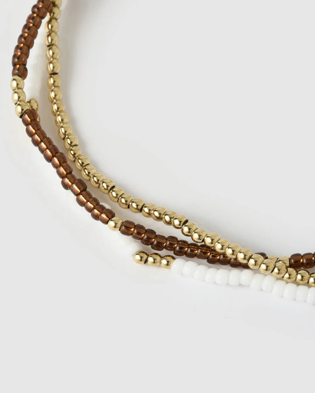 Sunny Bracelet Set - Chocolate