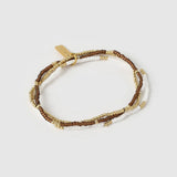 Sunny Bracelet Set - Chocolate