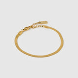 Sylvia Snake Chain Bracelet - Gold