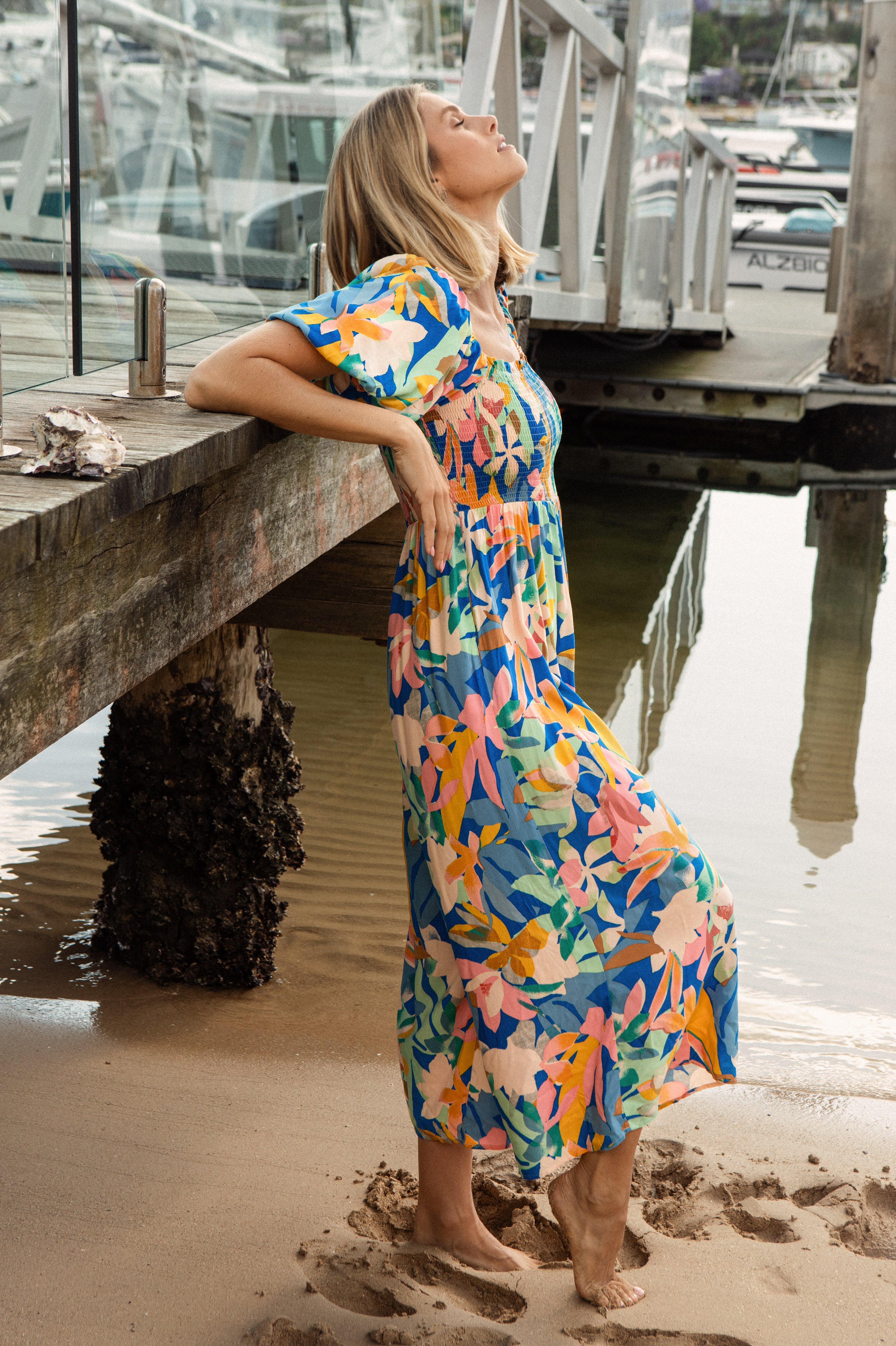 Sailors Jumpsuit Mediterranean Side View