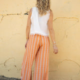 Sandi Stripe Pant Goldie Rear View
