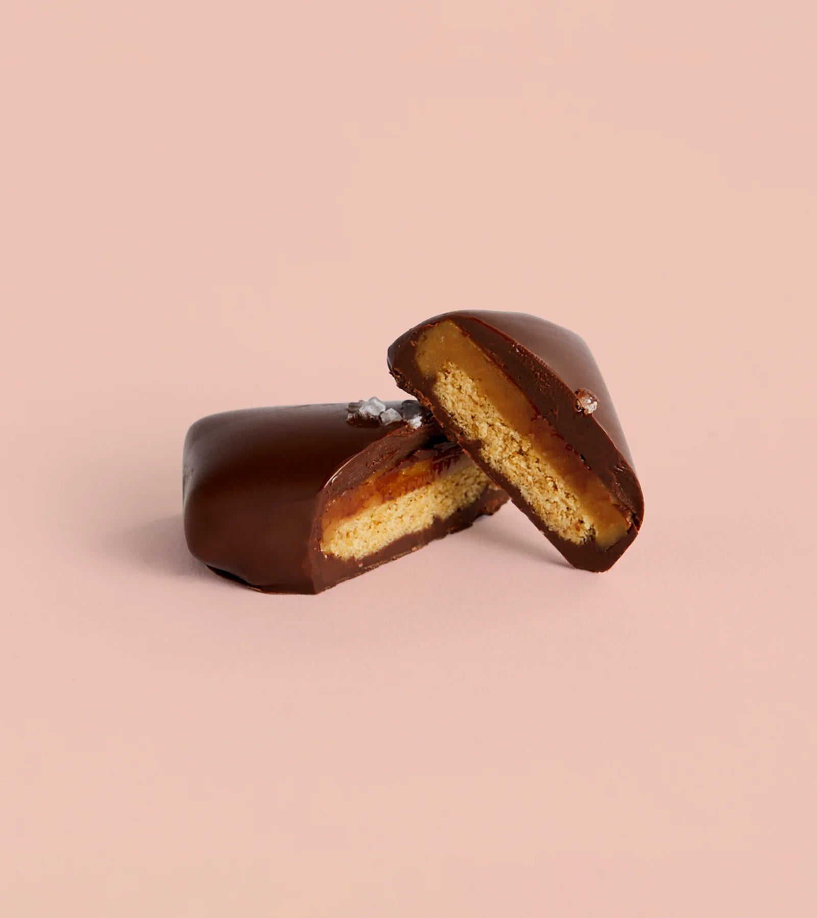 Loco Love Chocolate Twin Pack - Salted Caramel Shortbread