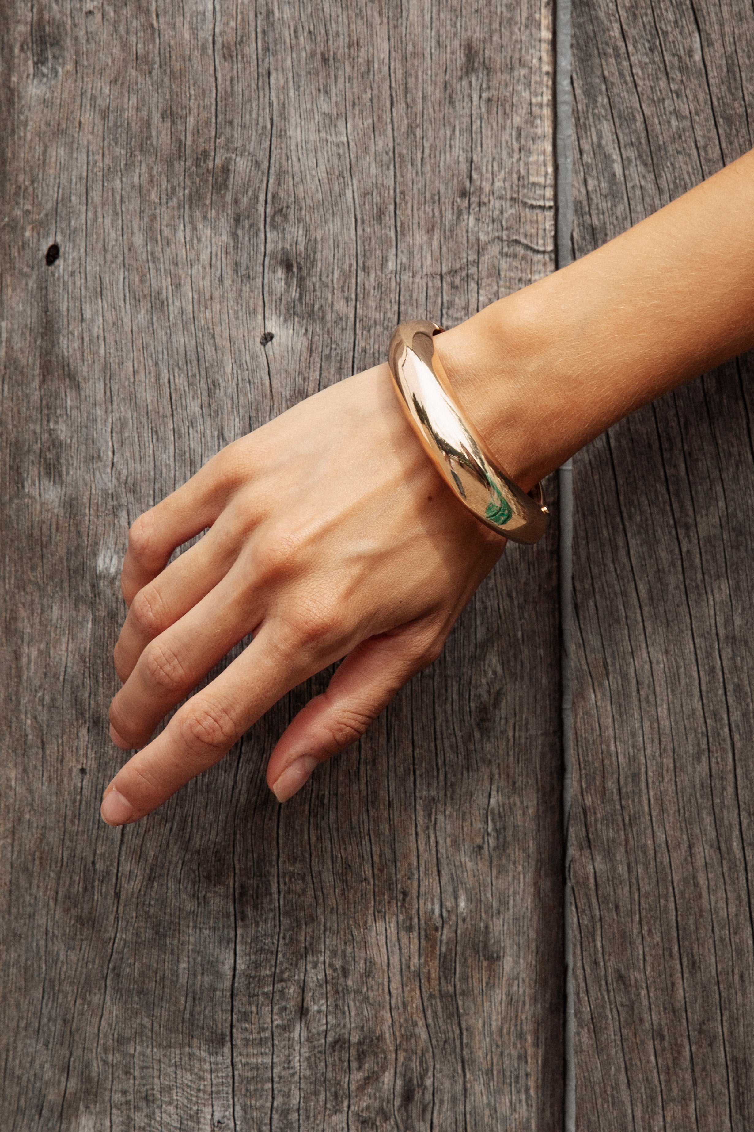 Solaris Gold Open Cuff