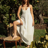Sophie Sundress - White