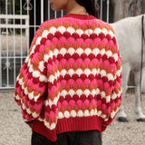 Splendour Chunky Cardigan Rear view