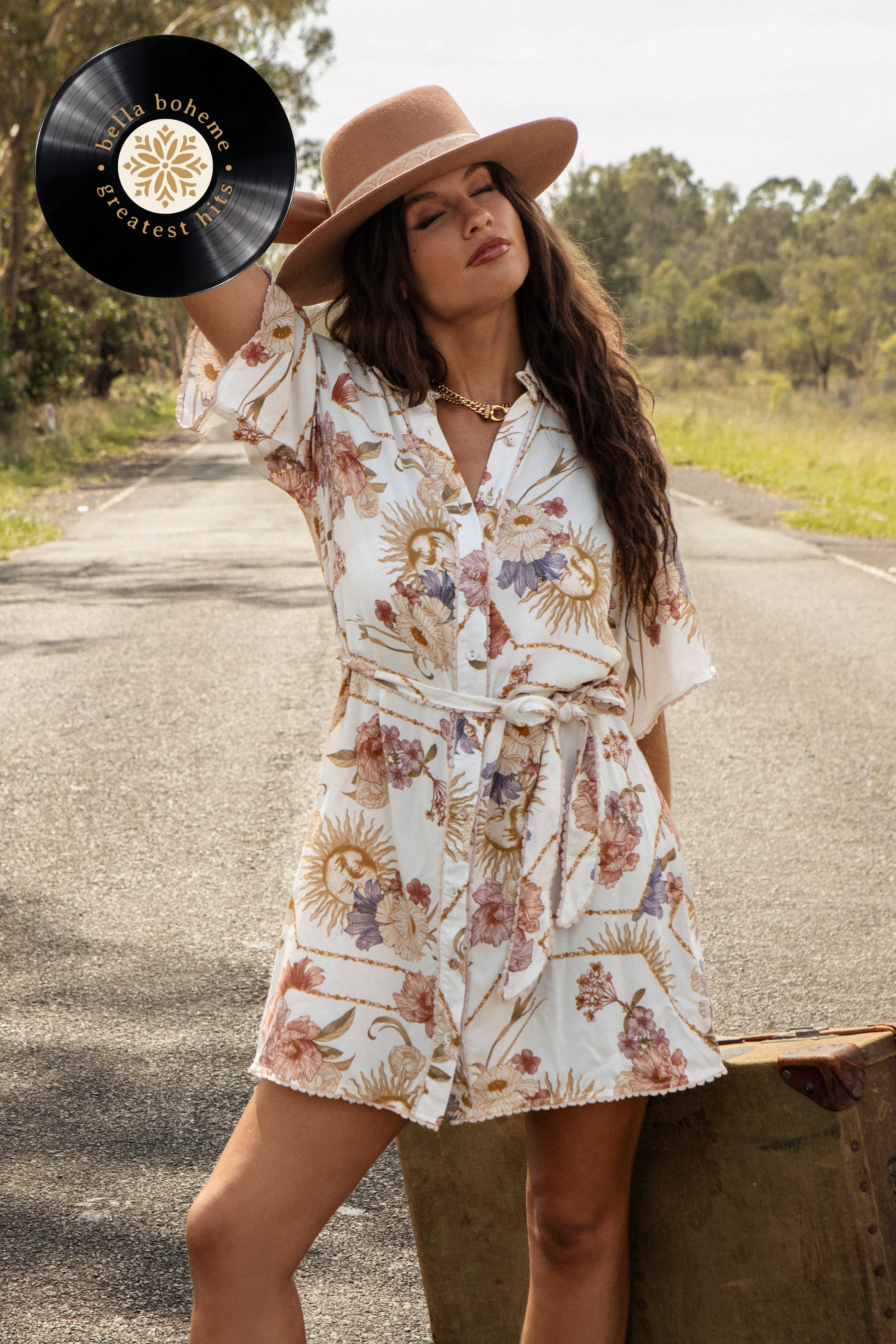 Stardust Shirt Dress