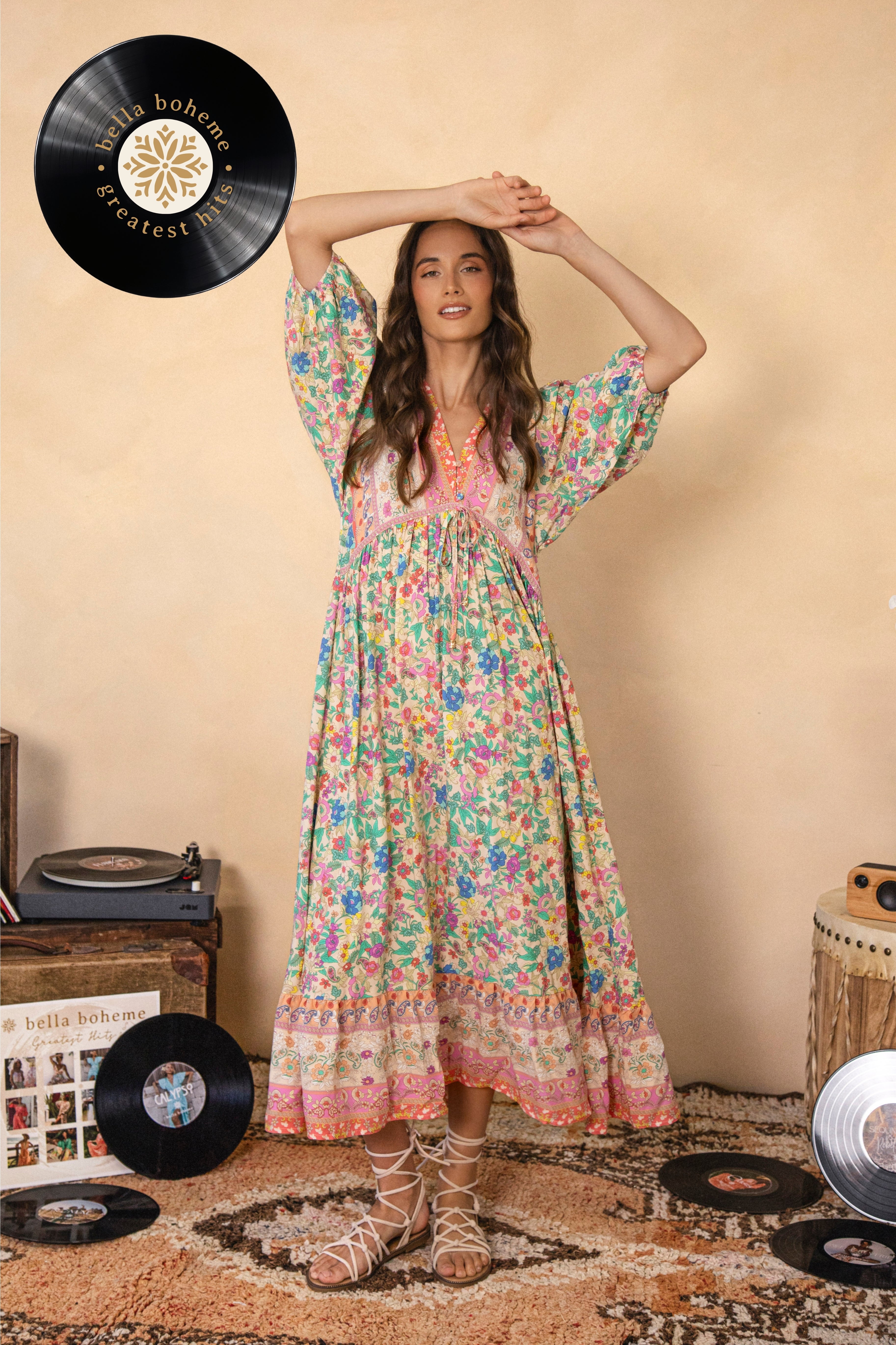 Stevie Maxi Dress - Poet