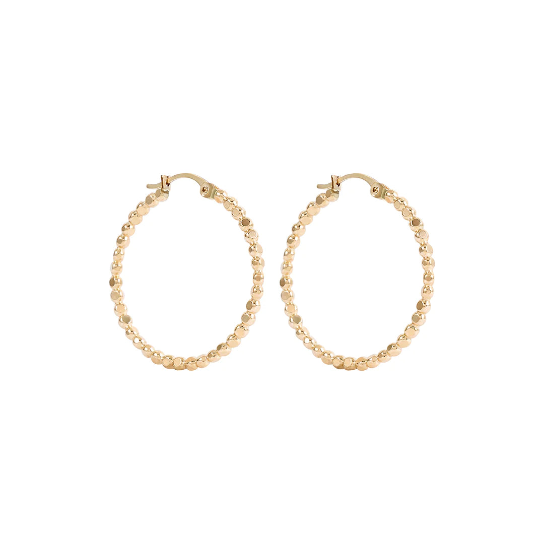 Philine Hoop Earrings 20mm - Gold