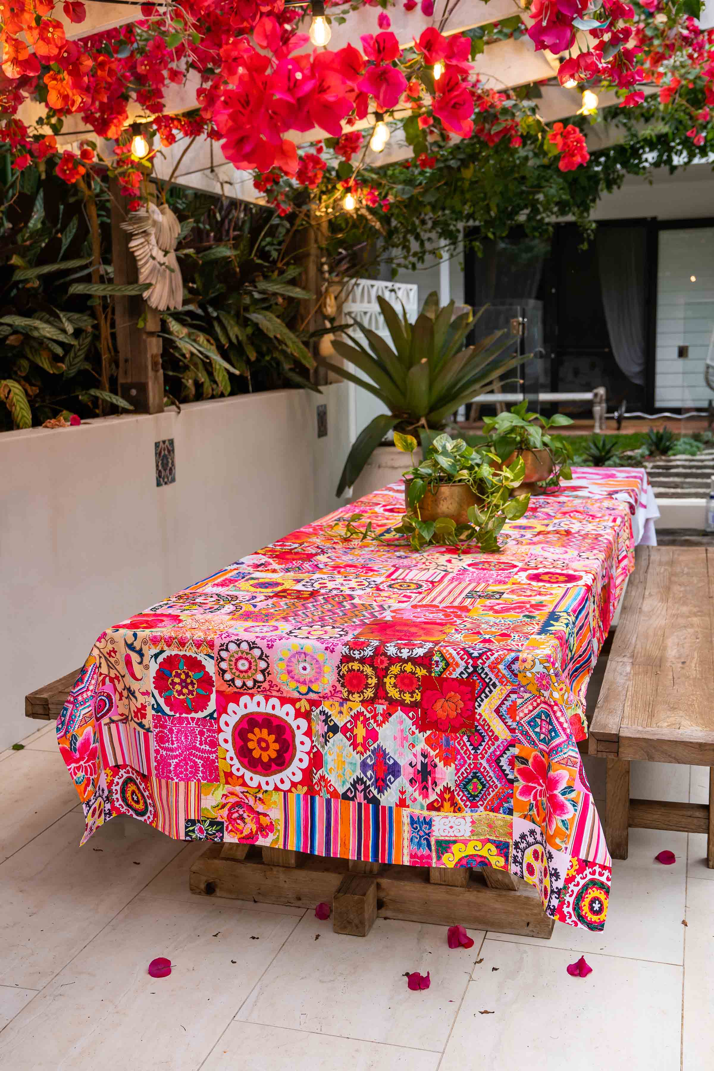 Canvas Tablecloth - Silk Road