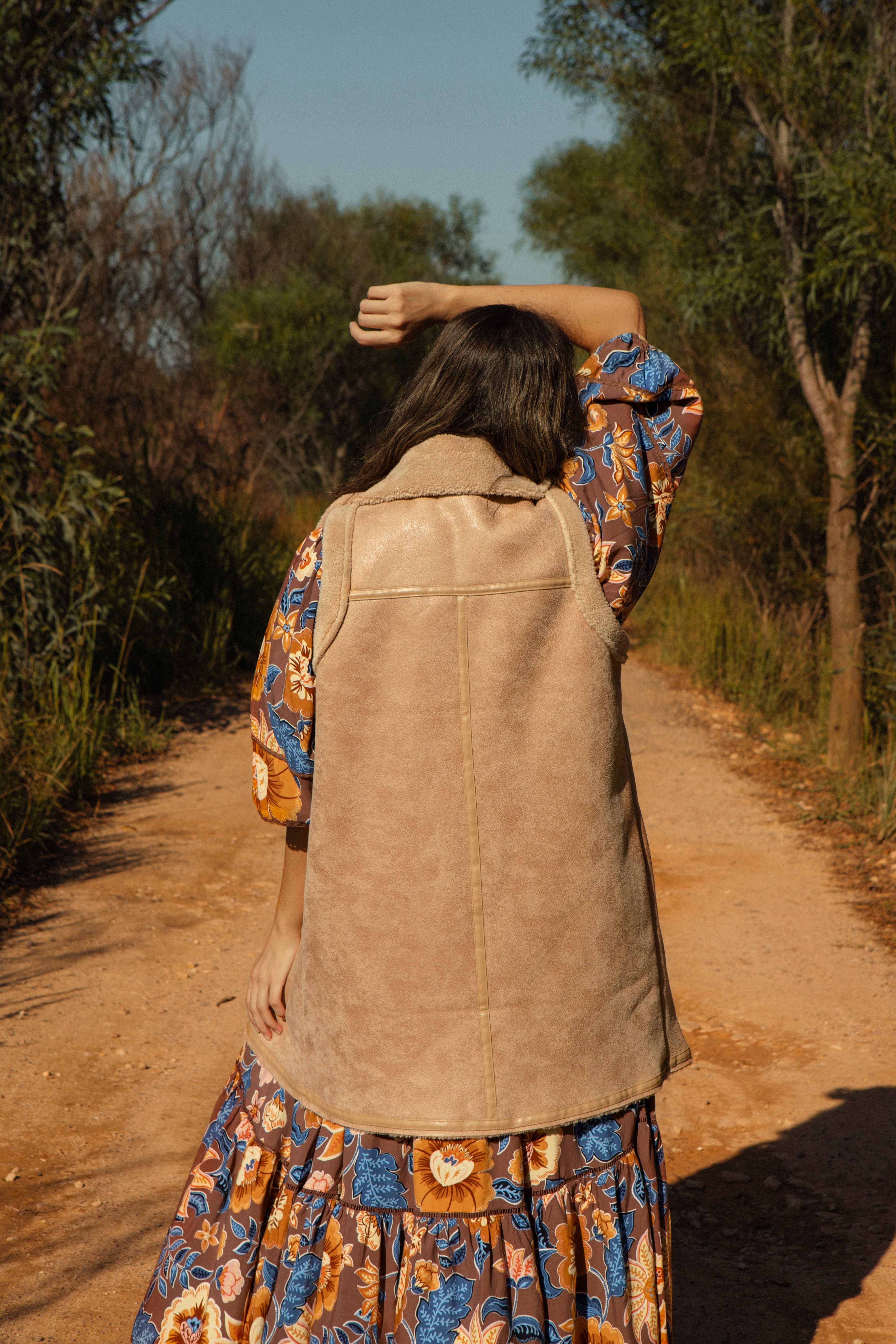 Teddy Vest - rear view.