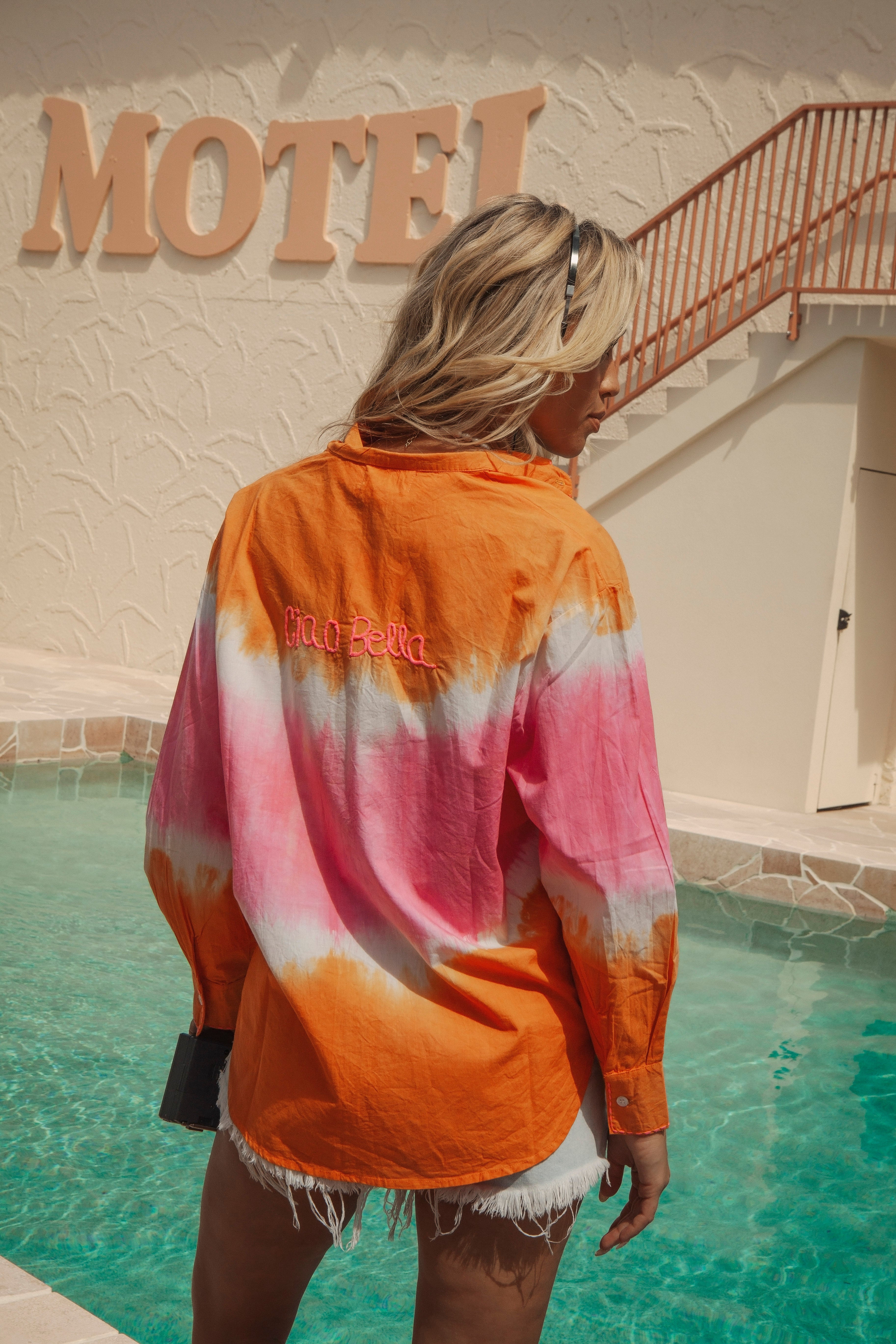 Tequila Sunrise Shirt - Rear View