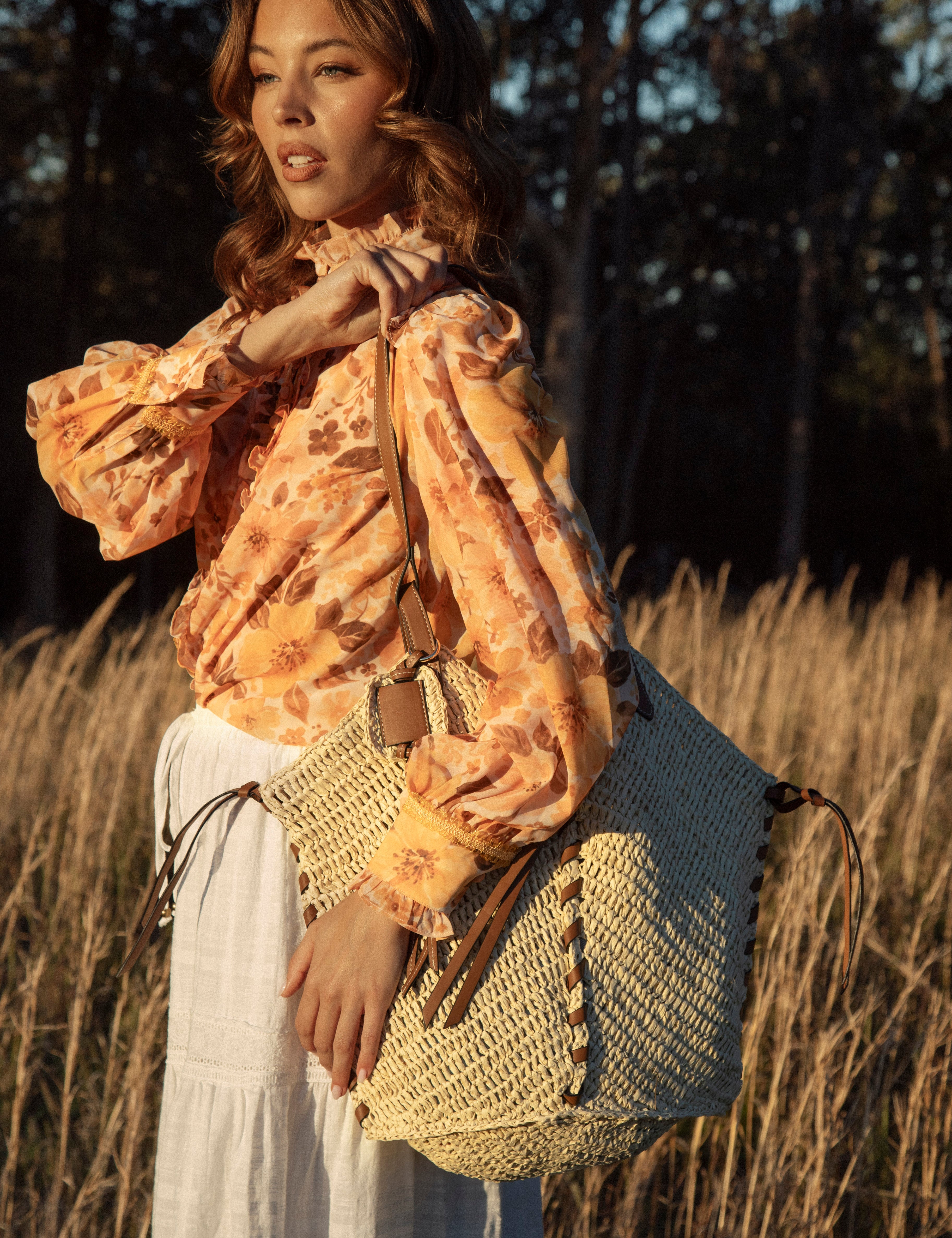 The Sunday Market Bag - Bella Boheme Meadow Muse collection