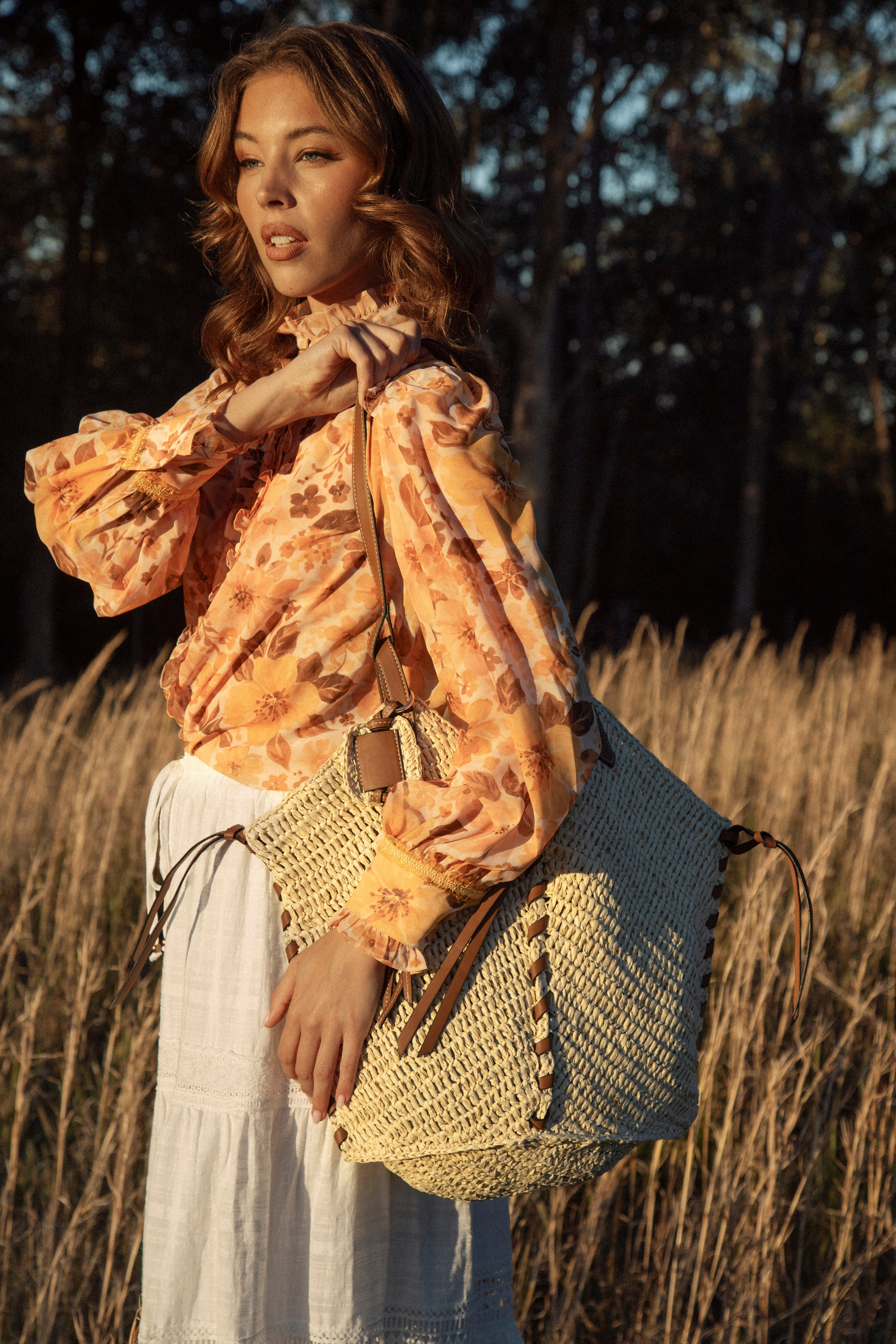 The Sunday Market Bag - Bella Boheme Meadow Muse collection