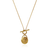 The Tell-Tale Heart Necklace on white background