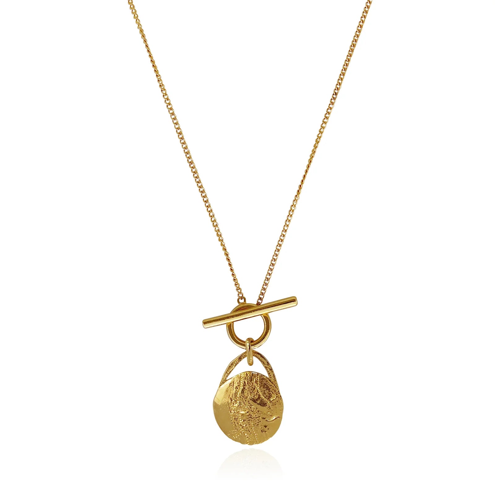 The Tell-Tale Heart Necklace on white background