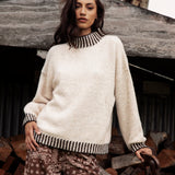 Tilly Knit - Chocolate Stripe