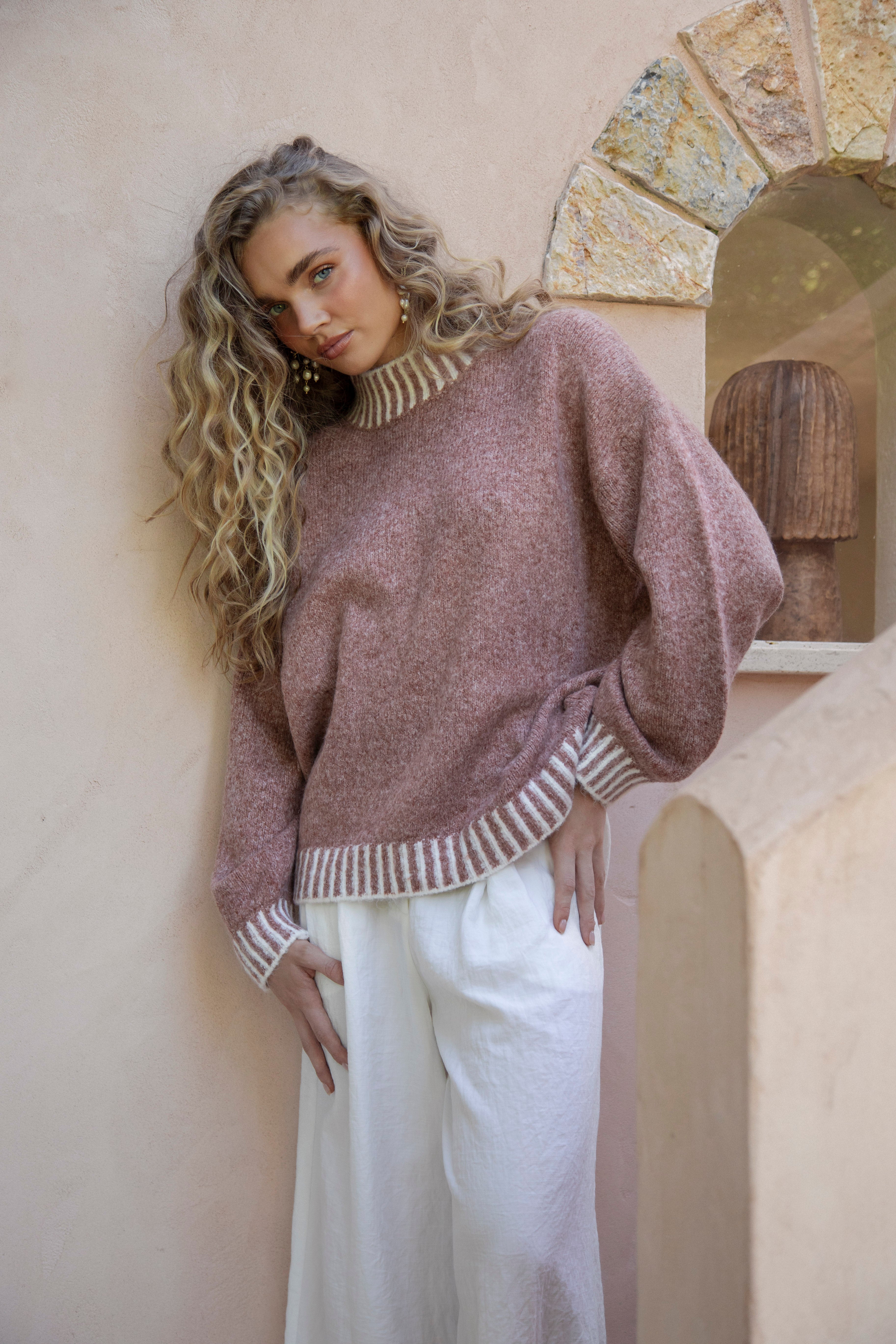 Tilly Knit - Rose Gold