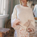 Vintage Romance Knit - oversized sweater