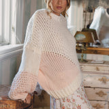 Vintage Romance Knit - side view.
