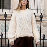 Vintage Romance Knit - Cream