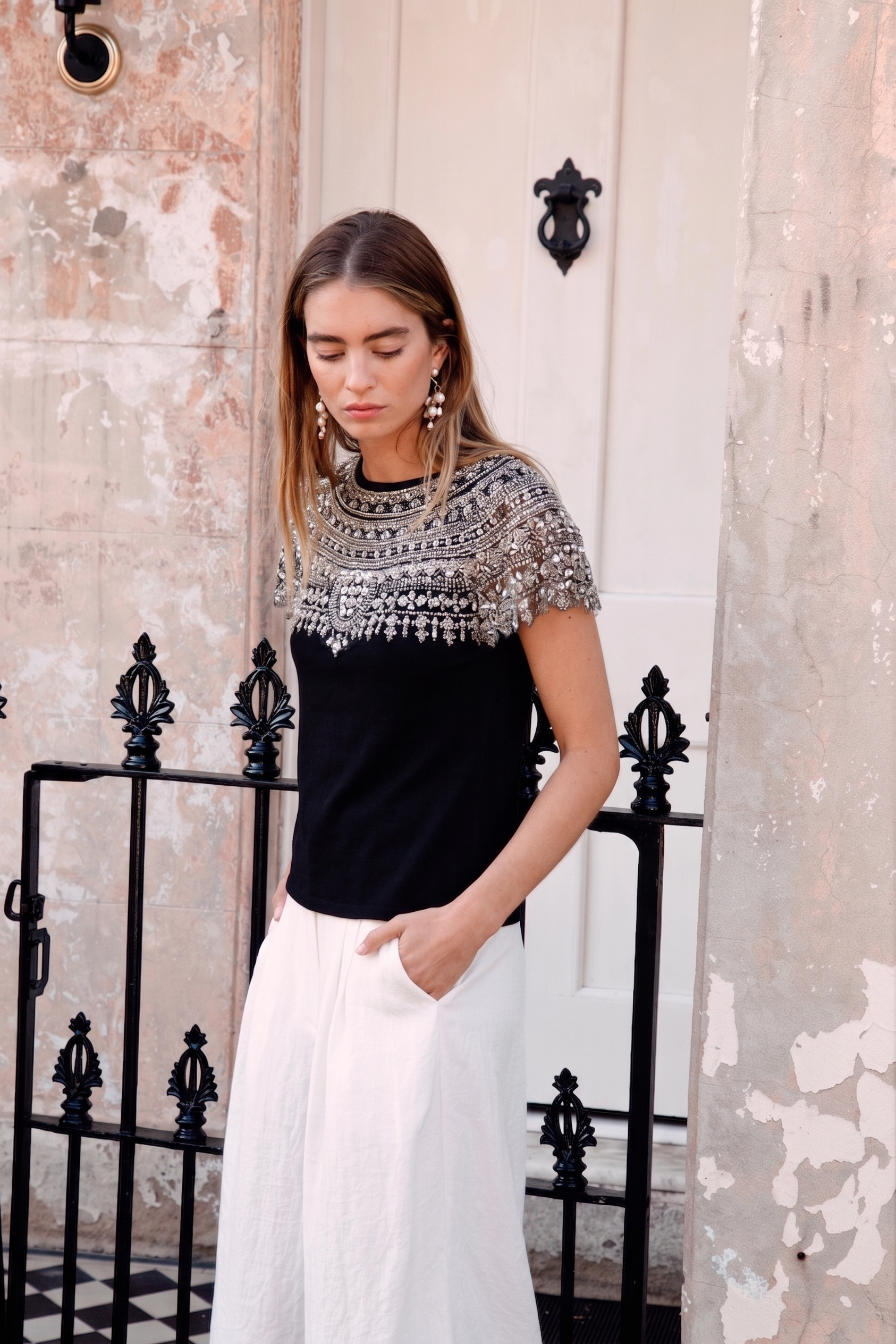 Vogue Embellished Top