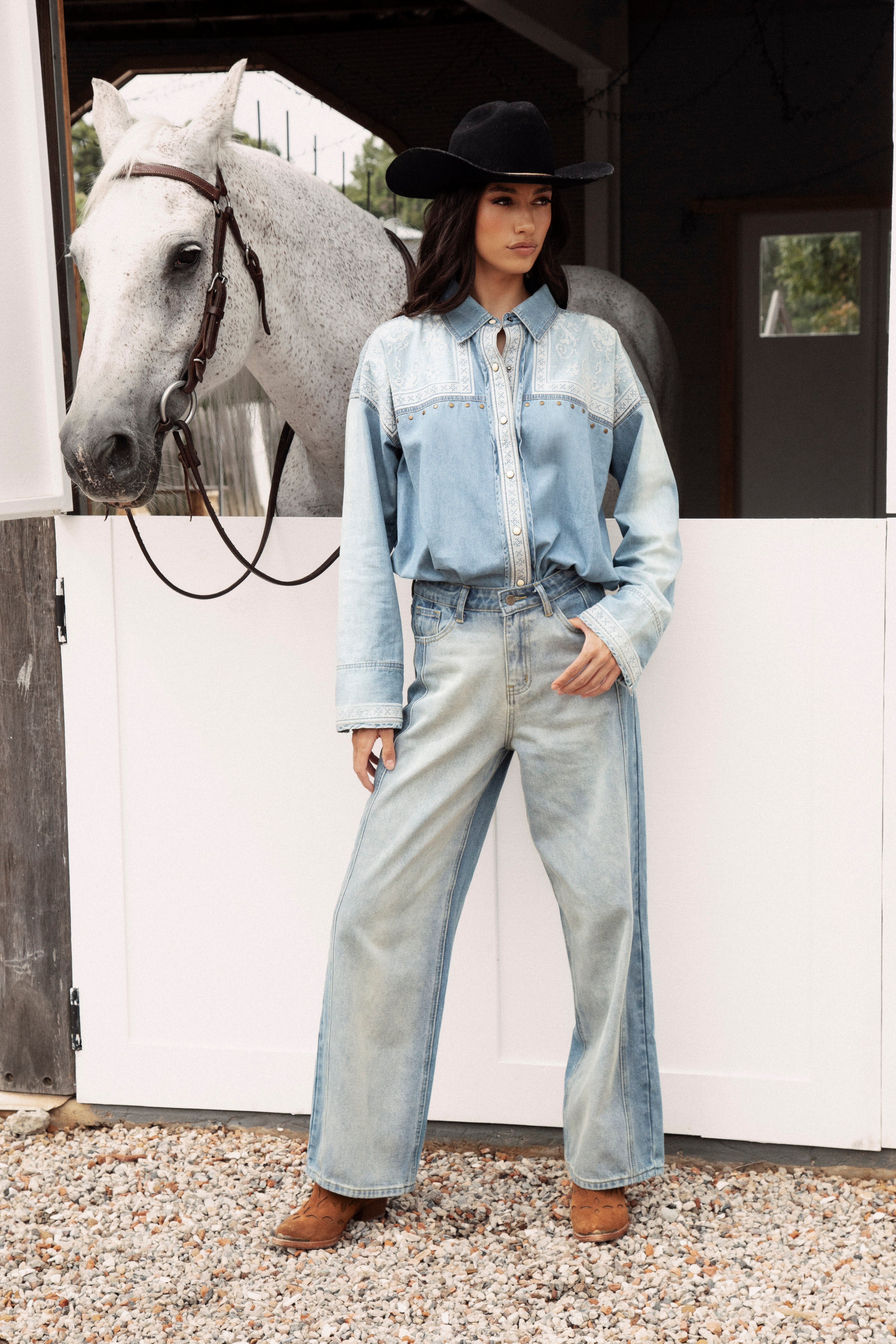Wild One Two Tone Jean